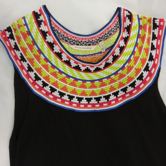 Soft Surroundings Carnival Top - Picture 3 of 6